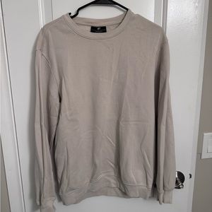 H&M tan crewneck